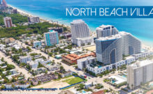 Aerial of North Beach Village on Fort Lauderdale's Barrier Island